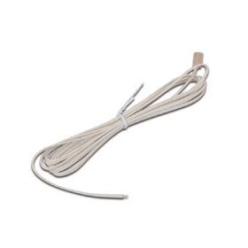 Câble de raccordement blanc 2,5m pour souder (max. 60W)